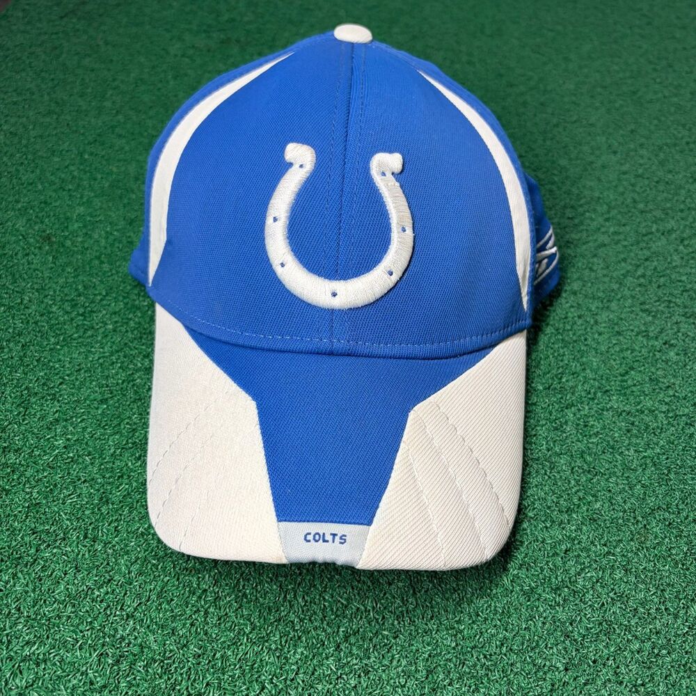 Reebok Indianapolis Colts NFL Authentic Sideline Hat Mens M/L